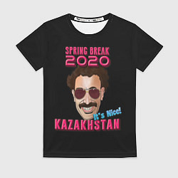 Женская футболка Борат