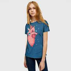 Футболка женская Папин Олимпос, цвет: 3D-принт — фото 2