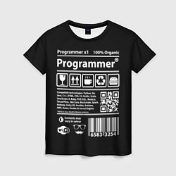 Футболка женская Programmer, цвет: 3D-принт