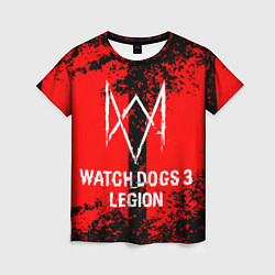 Футболка женская Watch Dogs: Legion, цвет: 3D-принт