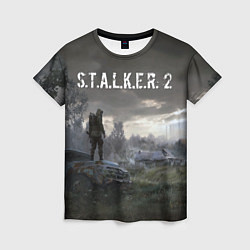 Футболка женская STALKER 2, цвет: 3D-принт