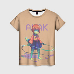 Футболка женская Anak, цвет: 3D-принт