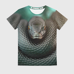 Футболка женская Чёрная мамба, цвет: 3D-принт