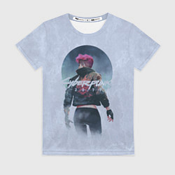 Футболка женская Cyberpunk 2077, цвет: 3D-принт