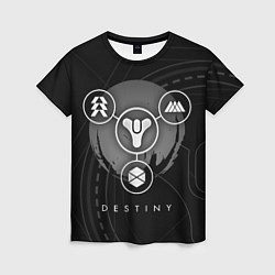 Футболка женская DESTINY, цвет: 3D-принт