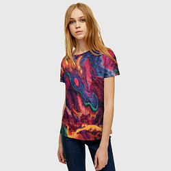 Футболка женская HYPER BEAST, цвет: 3D-принт — фото 2