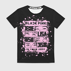 Футболка женская BLACKPINK, цвет: 3D-принт