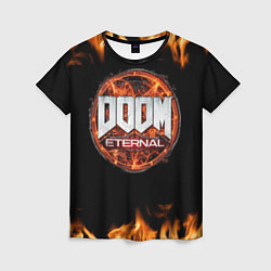 Футболка женская DOOM Eternal, цвет: 3D-принт