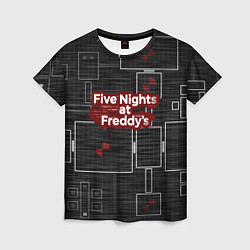 Футболка женская Five Nights At Freddy, цвет: 3D-принт