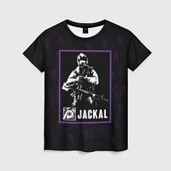 Футболка женская Jackal, цвет: 3D-принт