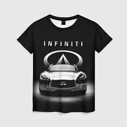 Футболка женская INFINITI, цвет: 3D-принт