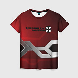 Футболка женская Umbrella Corp, цвет: 3D-принт