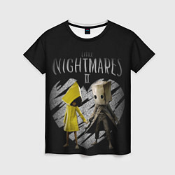Футболка женская Little Nightmares II love, цвет: 3D-принт