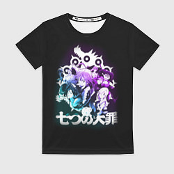 Футболка женская 7 СМЕРТНЫХ ГРЕХОВ, цвет: 3D-принт