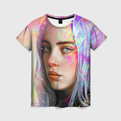 Футболка женская Billie Eilish, цвет: 3D-принт