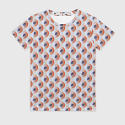 Футболка женская Часы, цвет: 3D-принт