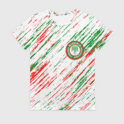 Футболка женская Сборная Нигерии, цвет: 3D-принт