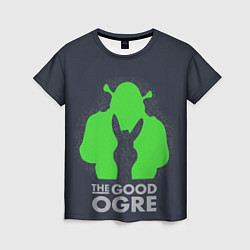 Футболка женская Shrek: Im good ogre, цвет: 3D-принт