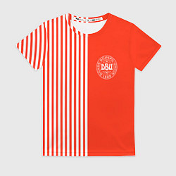 Женская футболка Сборная Дании