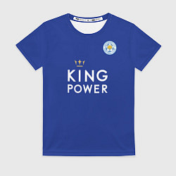 Футболка женская №9 Leicester City, цвет: 3D-принт