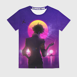 Футболка женская Cowboy Bebop Spike Spiegel, цвет: 3D-принт