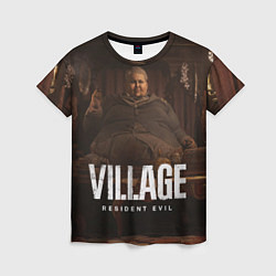 Футболка женская RESIDENT EVIL VILLAGE, цвет: 3D-принт