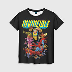 Футболка женская Неуязвимый Invincible, цвет: 3D-принт