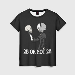 Футболка женская 2B OR NOT 2B, цвет: 3D-принт