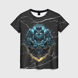 Футболка женская Owl king, цвет: 3D-принт