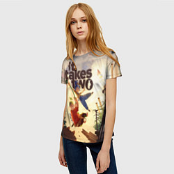 Футболка женская It Takes Two Коди и Мэй, цвет: 3D-принт — фото 2