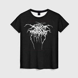 Футболка женская Darkthrone, цвет: 3D-принт