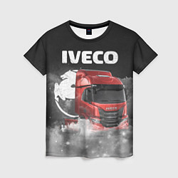 Футболка женская Iveco truck, цвет: 3D-принт