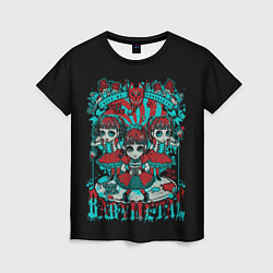 Футболка женская Blue BabyMetal, цвет: 3D-принт