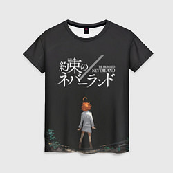 Футболка женская Emma The Promised Neverland Z, цвет: 3D-принт