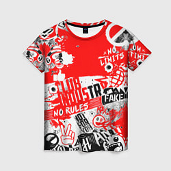 Женская футболка Crazy