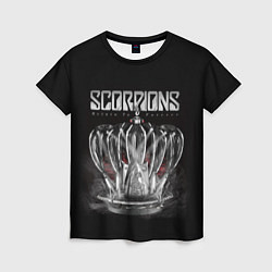 Футболка женская SCORPIONS, цвет: 3D-принт