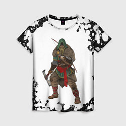 Женская футболка ASSASSINS CREED VALHALLA спина Z