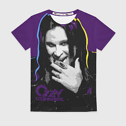 Женская футболка Ozzy Osbourne, Оззи Осборн