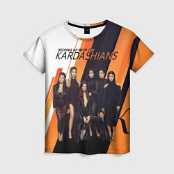 Женская футболка Семейство Кардашьян