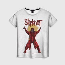 Футболка женская COREY TAYLOR SLIPKNOT СЛИПКНОТ Z, цвет: 3D-принт