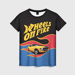 Женская футболка Hot Wheels Хот Вилс