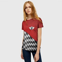 Футболка женская Финиш Cooper, цвет: 3D-принт — фото 2