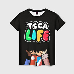 Футболка женская Toca Life: Friends, цвет: 3D-принт