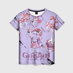 Женская футболка Klee Genshin Impact