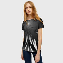 Футболка женская Абстракция 353-3, цвет: 3D-принт — фото 2