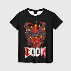 Футболка женская Какодемон Cacodemon Doom, цвет: 3D-принт