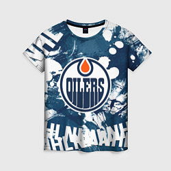 Женская футболка Эдмонтон Ойлерз Edmonton Oilers