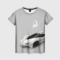 Футболка женская Lamborghini Concept sketch, цвет: 3D-принт