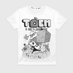 Футболка женская TOEM A PHOTO ADVENTURE, цвет: 3D-принт