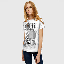 Футболка женская TOEM A PHOTO ADVENTURE, цвет: 3D-принт — фото 2